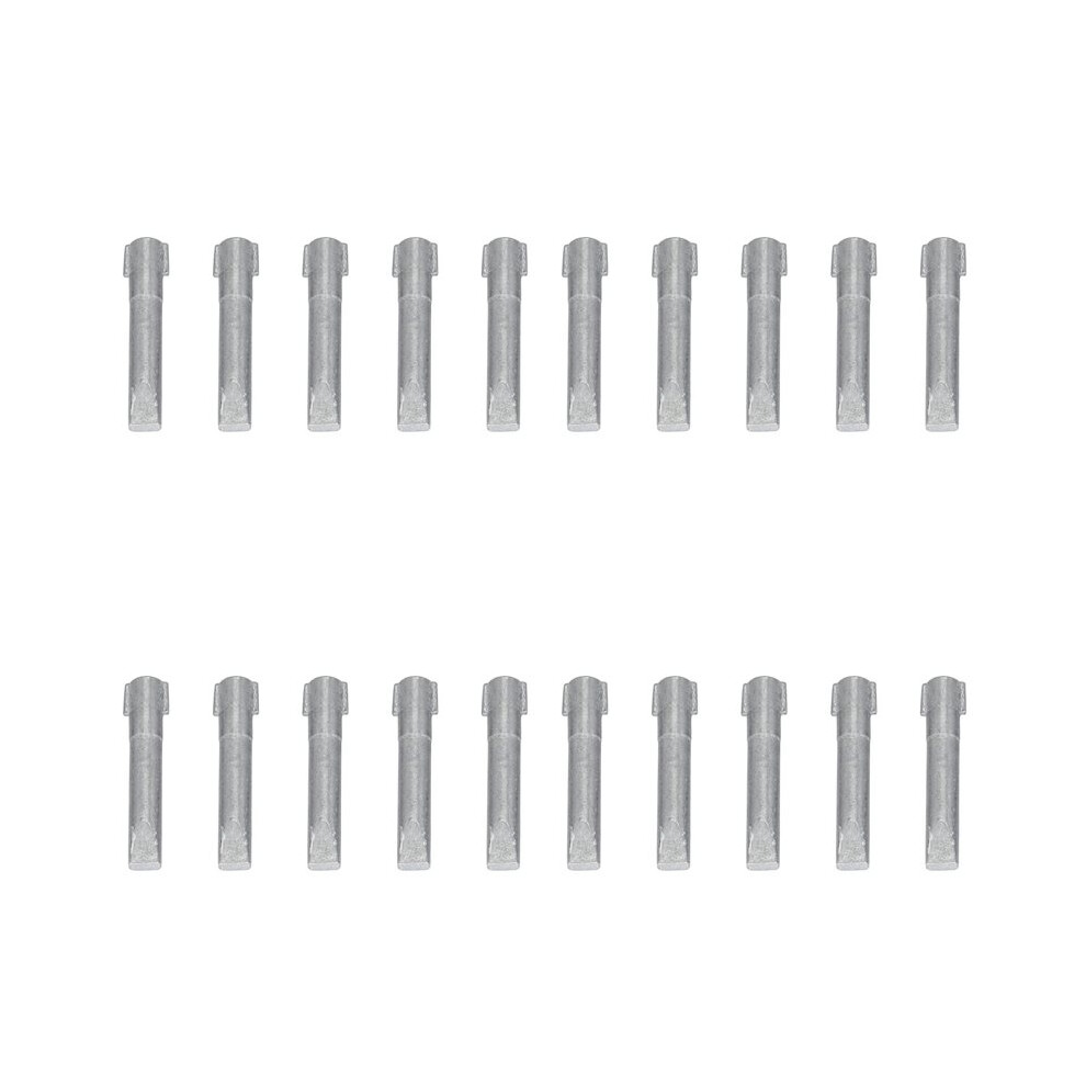 20Pcs Zince Anode For Outboard Engine 50Hp-225Hp 62Y-11325-00 62Y-11325-01 Silver 6034164954743