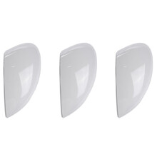 3 Pz Destra Bianco Specchietto Retrovisore Vista Laterale Sostituzione Sostituzione Tappo Custodia Shell per per Fiesta 2008 2009 2010 2011 2012