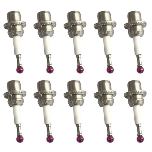 3D Sensor 80.362.00 Touch Probe Stylus M3 4mm Ruby  Ceramic Stem CNC Cmm Machine 10Pc
