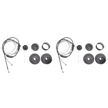 2X A4477603400 Guide Rail Electric Sliding Door Repair Kit for W639 W447 W448 V Viano Vito Right