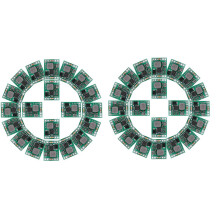 40 Pcs MP1584EN - Buck Converter Adjustable Power Supply Module 24V to 12V 9V 5V 3V Reduced Voltage Regulator