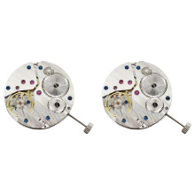 2X ST3600 Movement 17 Jewels ETA 6497 Movement Model Watch Part Fit for Men's Watch Hand Winding Mechanical Movement