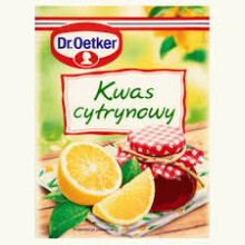CITRONSYRE DR. OETKER 20G
