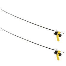 2X Câble de LibéRation de Capot 68247126AA 068247126AA Adapté pour Renegade 1.4L 1.8L 2.4L 2015-2018