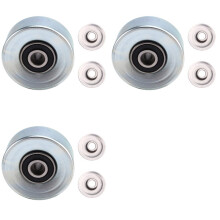 3X New Idler Pulley 3847482 for Penta D4 D6 Marine Inboard Engine