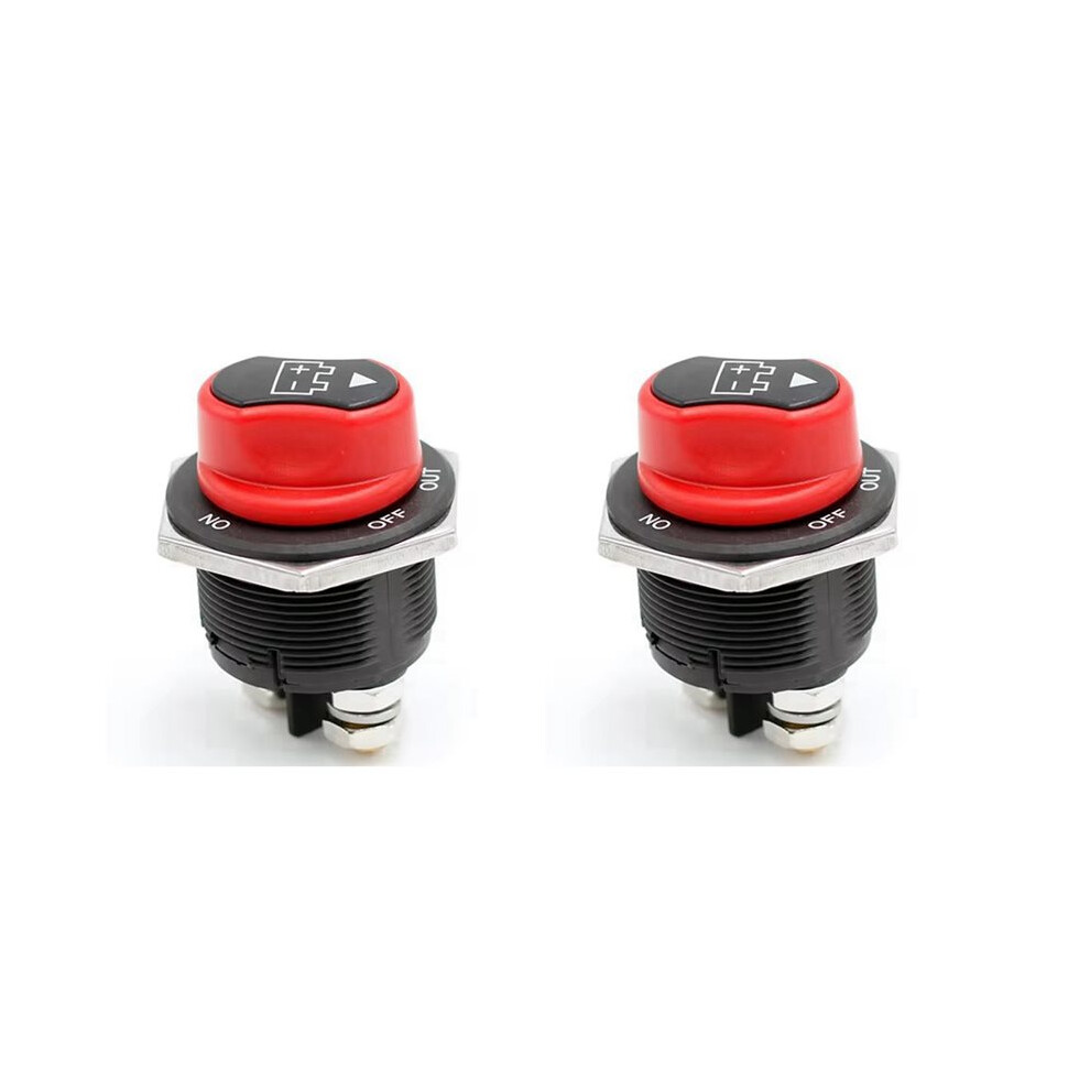 2X 12V-32V 200A Car Battery Disconnecter Power Isolator Cut Off Kit For Truck Car Motorcycle Boat 6032834435400