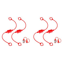 4X ISO-B 3/4 Hydraulic Quick Coupler Male Dust Cap and Female Plug Cover, Fits Hydraulic Quick Disconnects Coupler