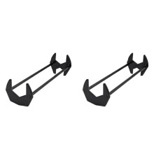2X Kitchen Repair Plumbing Tool Sink Faucet Key Plumbing Pipe Four-Claw Wrench Bathroom Wrench Tool Sets 3 Bayonet