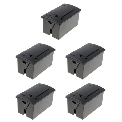 5X  58mm Panel Embedded Thermal Printer with Interface TTL Use for Receipt Ticket ESC POS  Android 5V-9V