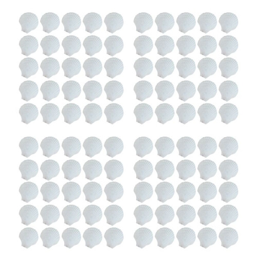 100Pcs Natural Scallop Shell, Special for Handmade DIY  Production Handmade DIY  Coloring Shell