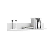Hylde hvid 100 cm - hvid
