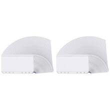 96 Pieces Binder Pockets 6 Holes Zipper Binder Pouch Folders Clear Waterproof PVC Loose Leaf Bags (A6)