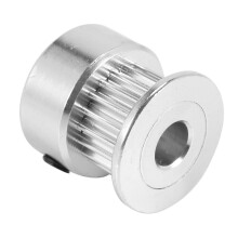 25PCS Aluminium GT2 Zahnriemenscheibe Riemen 20 Zaehne Bohrung 5mm Breite 6mm und Schraubenschluessel Fuer RepRap 3D Drucker Prusa I3