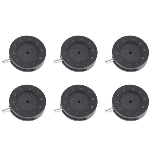 6X Manual Aperture Adjustable Mechanical Iris Diaphragm Iris Diaphragm for Digital Camera Microscope Iris Lens SK12