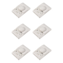 6X MT01 220VAC Room Mechanical Thermostat Air Conditioner Fan Coil Thermostat Temperature Controller Warm