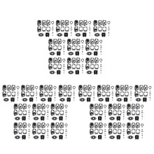 30 Set Carburetor Repair Rebuild Kit for Walbro K20-WYL WYL-240-1 WYL-242-1 WYL Echo BE01 LE230