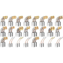 48 Pcs Electric Motor Brushes Carbon Brushes Power Tool Replacement Part for Repair Power Tool 12 Different Sizes