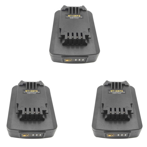3X Batterie Adapter für  18V Lithium Batterie Umgerüstet auf  Porterkabel  18V 20V Batterie Konverter