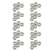 606Z 6 X 17 X 6mm Metal Miniature Deep Bearings 50 Pcs