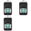 3X New Garage Door Rolling Code Super Metal Four-Button Copy Wireless Remote Control 433MHZ Copy Safety Protection 1