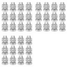 36 Pieces Split Bolt Joint Clamp Wire Connector Electrical Fence Connector Aluminium Alloy for Multiple Electric Fence