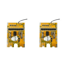 2X for 18650 Battery Protection Board 21V 8MOS 4Alloy High-Power 130A Battery Protection Board for