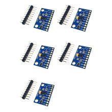 5X MPU9250 GY-9250 9-Assige 9 DOF 16-Bits Gyroscoop Versnellingsmagnetische Sensor 9-Assige Houding + Gyro + Versneller