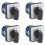 4X Changeover Selector  3 Positions 8 Terminals Universal Rotary Cam Selector Latching Switches 32A 1