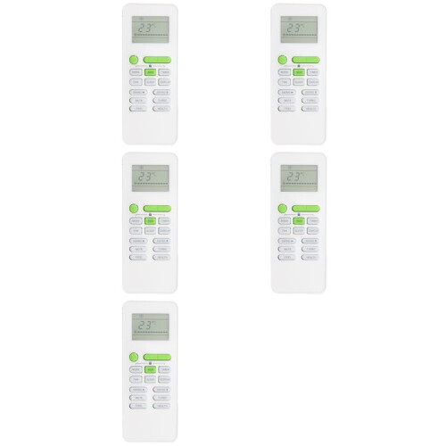 5X GYKQ-52 Remote Control for TCL Air Conditioner Home Heating and Cooling Function Replacement Remote Control