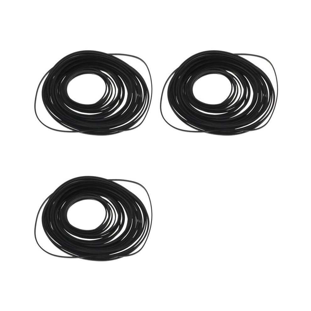 150Pcs Universal Mix Cassette Tape Machine Belts Assorted Common Flat Rubber Belt For Recorders Cd Dvd Drive 6031112682574