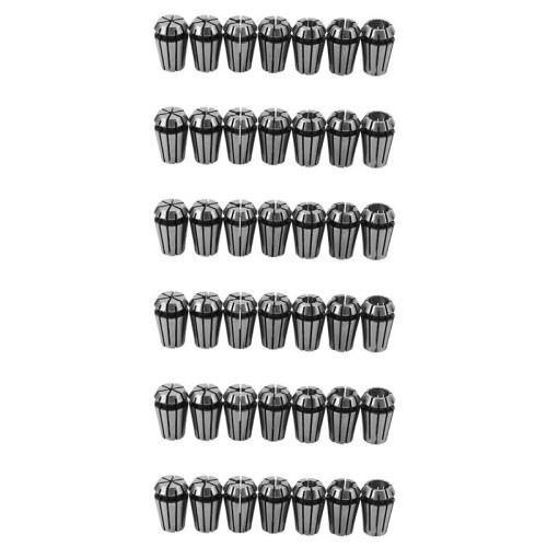 42pcs 1-7mm ER11 Spring Collet for CNC Workholding Engraving & Milling Lathe Tool