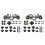 2X Ergonomic Micro- Tactile Clicky Hair Trigger Kit+Joystick Cap for PS5 Controller BDM-030/040/050 12 Key Click A 1