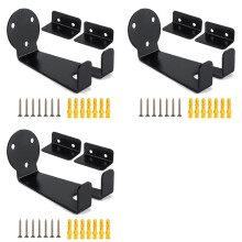 3X Fiets Muurbeugel Zware Fietshaak Houder Standaard Fiets Muurbeugel Haken Fiets Display Rek voor Mountainbike