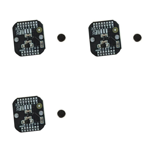 3X MT6835 Magnetische Encoder Module PWM/SPI Borstelloze Motor 21BIT Magnetische Encoder Vervangt AS5048