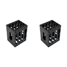2X 12V Batterierahmen für CATL EVE 90Ah 105Ah LiFePO4-Batteriezellen, Halter Aus ABS- und PC-Kunststoff