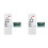 2X Solar Light Circuit Board Brightness Adjustable Solar Circuit Board Control Board with Remote Control 3.2V 3.7V 12.8V 1