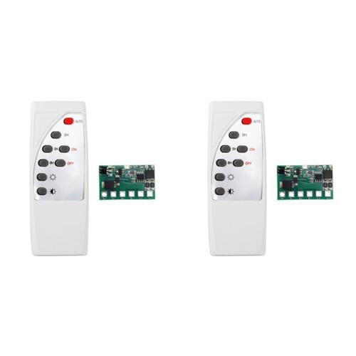 2X Solar Light Circuit Board Brightness Adjustable Solar Circuit Board Control Board with Remote Control 3.2V 3.7V 12.8V