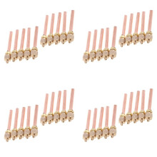 40 Stks Toegangsventiel 1/4 Inch SAE 1/4 Inch OD 2.755 Inch Stem Sterke Kern AC Airconditioner Koeling Toegangsventiel