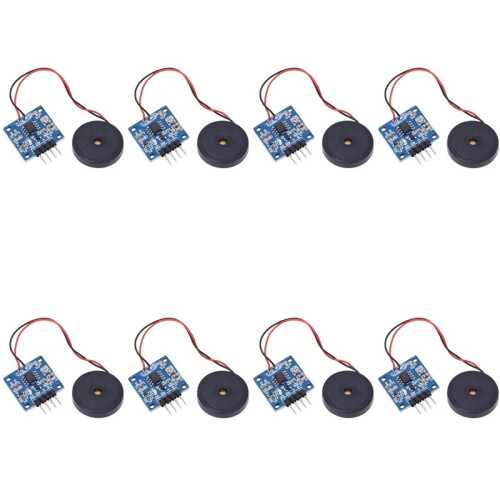 8PCS Piezoelectric Vibration Tapping Sensor Module Vibration  Module  Vibration Motors  Vibrating Motor