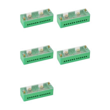 5X Fj6 Single-Phase Wire Junction Box 12 Export, Brass Terminal Block, for Home Distribution, to Support 200A, 220V