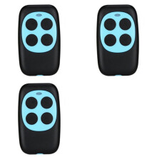 3X 280-868 MHz Garagenfernbedienungs-Duplikator, Multifrequenz-Funkkopierfernbedienung, Universal-Türöffner, Blau