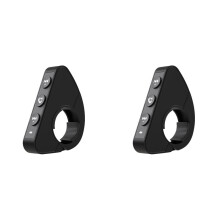 2X Afstandsbediening voor op Het Stuur voor Motorhelm, Headset, Oortelefoon, IP6 5.3 Draadloze Telefooncontroller