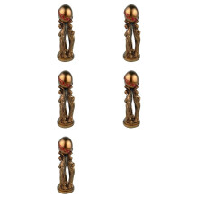 5X the World is Your Statue Trophy for Office Home Decoration Birthday Graduation Ceremony Resin Statue