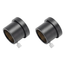2X Okularadapter M42x0,75 mm Till 1,25 Tums Adapter Aluminiumlegering T2 Till 1,25 Tums Okularadapter