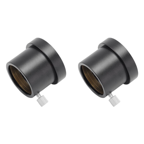 2X Adaptador de Ocular M42x0,75mm para 1,25 Polegadas, em Liga de Alumínio, T2 para 1,25 Polegadas