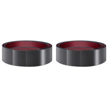 2X Deur Kick Plate RVS Teen Kick Cover Kickplate Deur Bodem Beschermers Commerciële Plintplaat 4x102 Inch
