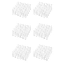 150 Strips Empty Paint Pots Strips Clear Storage Containers Painting Arts Crafts Supplies for Classrooms Schools