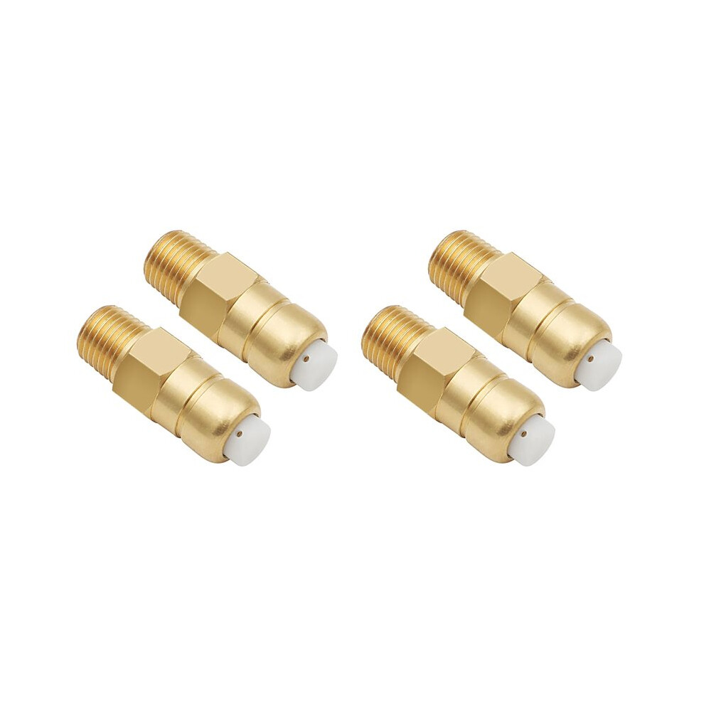 4 Pieces Thermal Release Valve For Pressure Washer Pump, 1/4 Inch Npt Thermal Relief Valve, Replacement Pump Protector 6032002793813