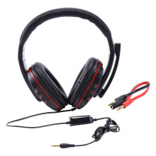 Stereo Gaming Headset Adjustable Headphone w/ Mic For PS4 One Cell Phone PC