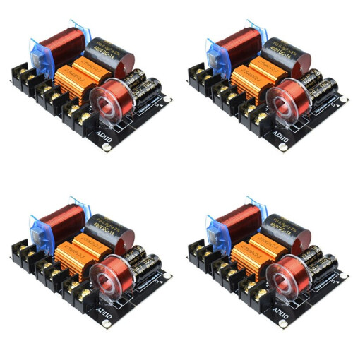 4X 250W Audio Frequency Divider Two Way Hifi Speaker Crossover Stage Performance High Power Frequency Divider